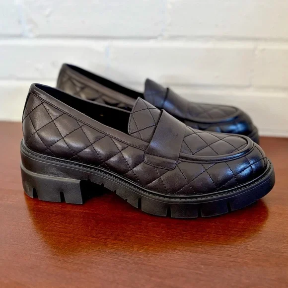 VANELI Narda Women’s Quilted Lug Sole Loafers, SZ 8.5 - Picture 3 of 9